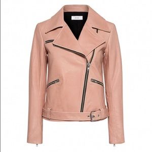 A.L.C. Pink Leather Jacket